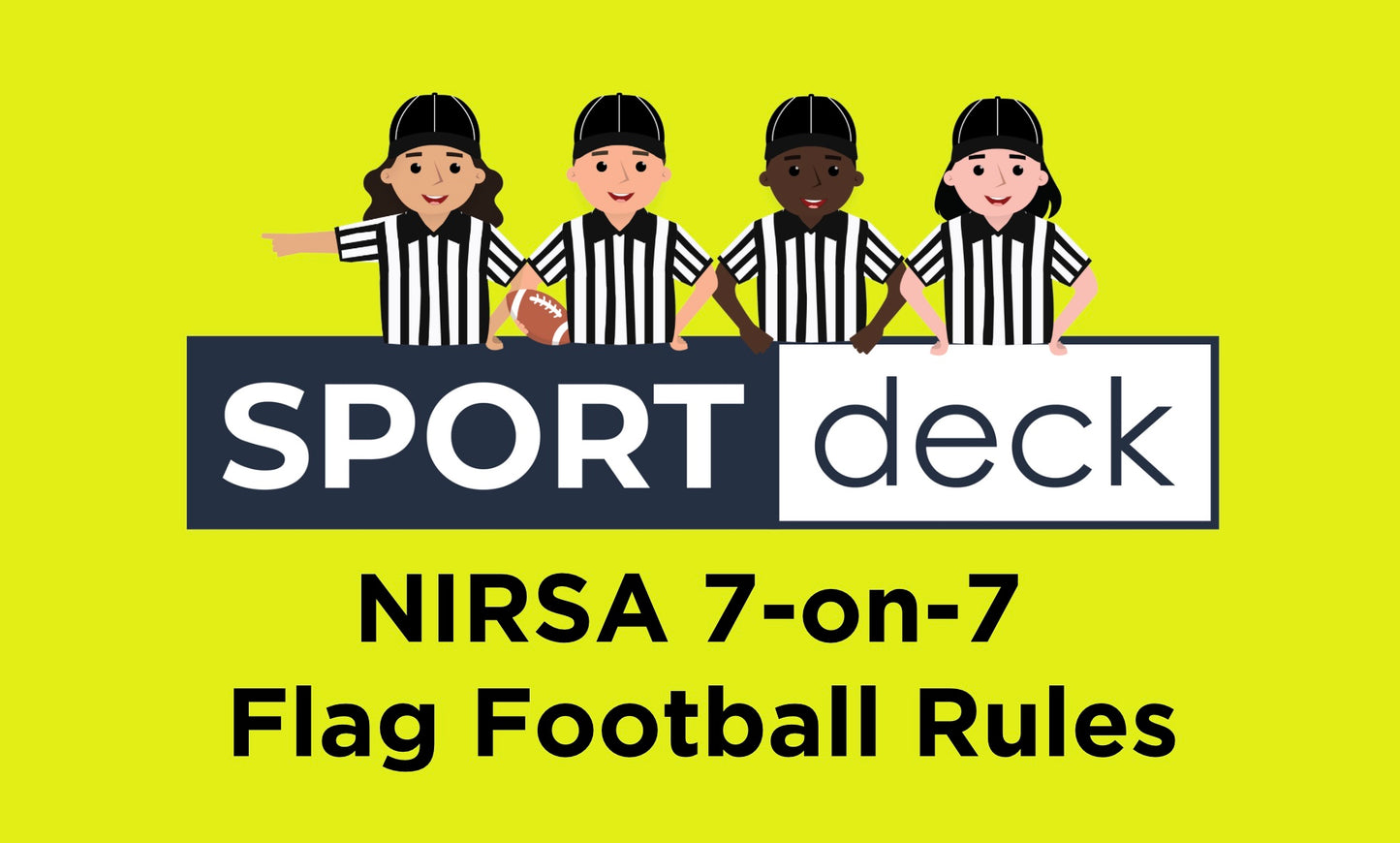 NIRSA 7-on-7 Flag Football Rules Flashcard Deck